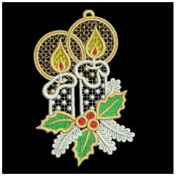 FSL Christmas Candles 10 machine embroidery designs