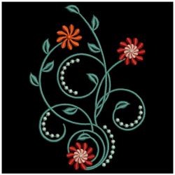 Colorful Flowers 4 02(Sm) machine embroidery designs