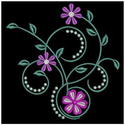 Colorful Flowers 4 03(Lg) machine embroidery designs