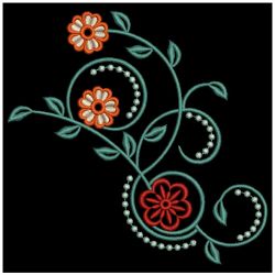 Colorful Flowers 4 04(Lg) machine embroidery designs