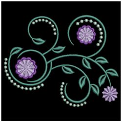 Colorful Flowers 4 08(Sm) machine embroidery designs