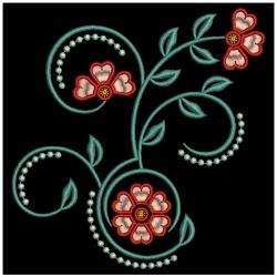 Colorful Flowers 4 10(Sm) machine embroidery designs