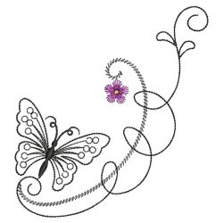 Swirly Butterflies 3 02(Sm) machine embroidery designs