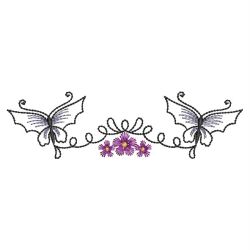 Swirly Butterflies 3 04(Lg) machine embroidery designs
