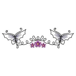 Swirly Butterflies 3 04(Sm) machine embroidery designs