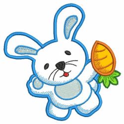 Applique Bunnies 10(Sm)