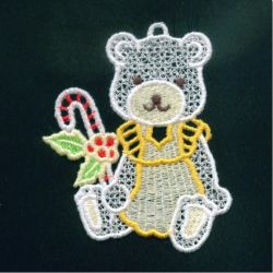 FSL Christmas Bears 09 machine embroidery designs