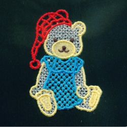 FSL Christmas Bears 10 machine embroidery designs