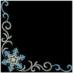 Elegant Snowflake Corners 04(Lg)