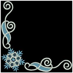 Elegant Snowflake Corners 05(Lg)