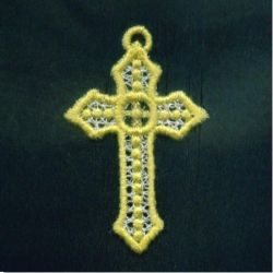 FSL Cross Ornaments 07 machine embroidery designs