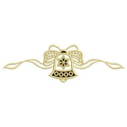 Cutwork Bells Border 02