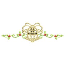 Cutwork Bells Border 06