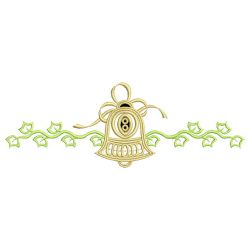 Cutwork Bells Border 07