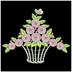 Valentine Roses 10(Lg) machine embroidery designs