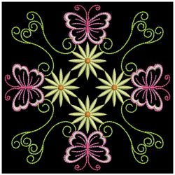 Butterfly Quilt Blocks 7 08(Md) machine embroidery designs
