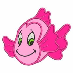 Applique Sea Friends 02(Md) machine embroidery designs