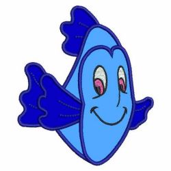 Applique Sea Friends 03(Md) machine embroidery designs