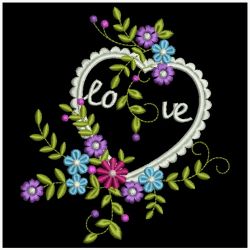 Romantic Hearts 02(Lg) machine embroidery designs