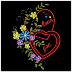 Romantic Hearts 07(Sm) machine embroidery designs