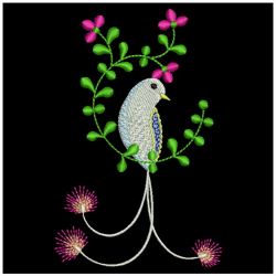 Bright Birds 6(Md) machine embroidery designs
