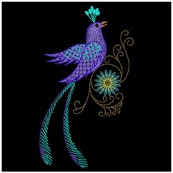 Bright Birds 6 06(Sm) machine embroidery designs