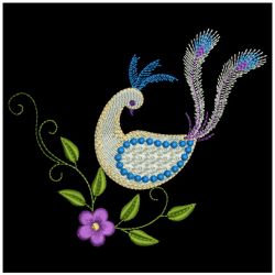 Bright Birds 6 07(Lg) machine embroidery designs