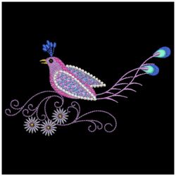 Bright Birds 6 08(Md) machine embroidery designs
