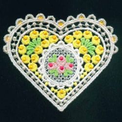 FSL Valentine Rose Hearts 10 machine embroidery designs