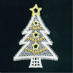 FSL Christmas Trees 01 machine embroidery designs