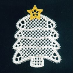 FSL Christmas Trees 05 machine embroidery designs