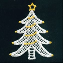 FSL Christmas Trees 06 machine embroidery designs