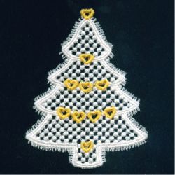 FSL Christmas Trees 08 machine embroidery designs