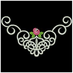 Elegant Rose Corners 02(Lg) machine embroidery designs