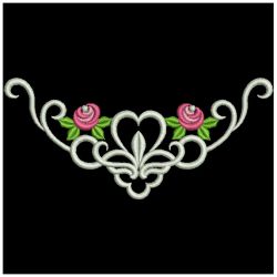 Elegant Rose Corners 04(Sm) machine embroidery designs