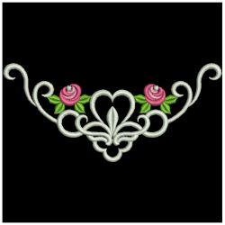 Elegant Rose Corners 04(Lg) machine embroidery designs