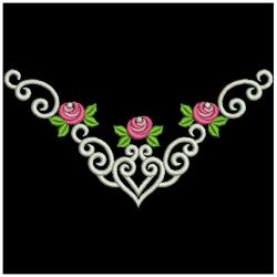 Elegant Rose Corners 07(Md) machine embroidery designs