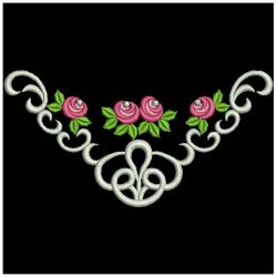 Elegant Rose Corners 08(Lg) machine embroidery designs
