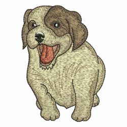 Sweet Puppies 04 machine embroidery designs