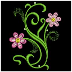 Heirloom Flowers 6 04(Md) machine embroidery designs