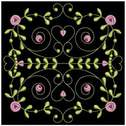Daisy Rose Quilt 01(Lg) machine embroidery designs