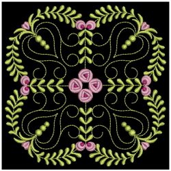 Daisy Rose Quilt 04(Lg) machine embroidery designs