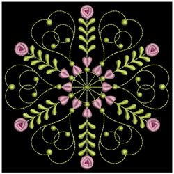 Daisy Rose Quilt 05(Lg) machine embroidery designs