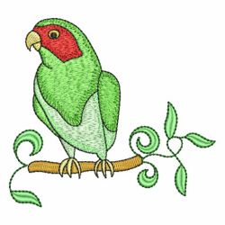 Fancy Birds 01 machine embroidery designs