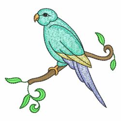 Fancy Birds 07 machine embroidery designs