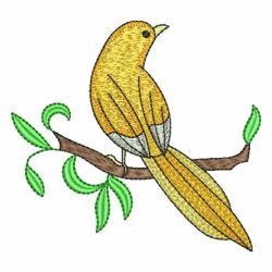 Fancy Birds 08 machine embroidery designs