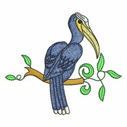 Fancy Birds 10 machine embroidery designs