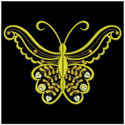 Fantasy Butterflies 4 05(Md) machine embroidery designs