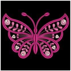 Fantasy Butterflies 4 07(Md) machine embroidery designs