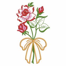 Rose Bouquets 04(Md) machine embroidery designs